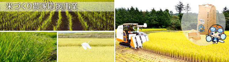 米づくり農家応援事業
